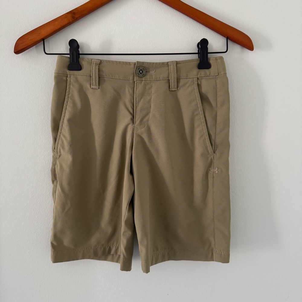Under Armour Kids Tan Shorts